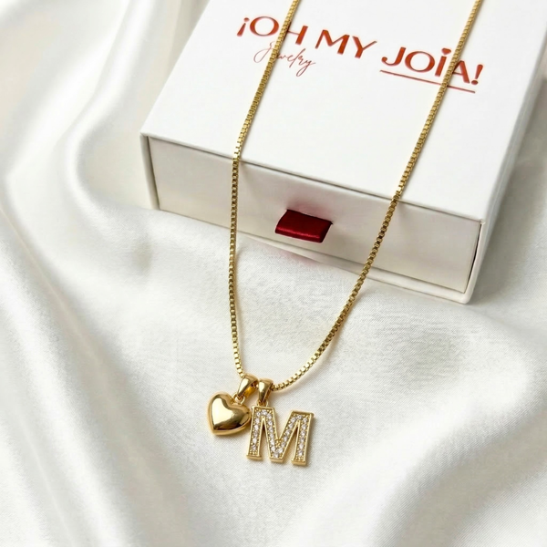 BOX ACTUALÍZATE | BAÑO ORO 18K(Collar)