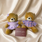 BOX AMOR REAL | BAÑO ORO 18K (Brazalete + Oso)