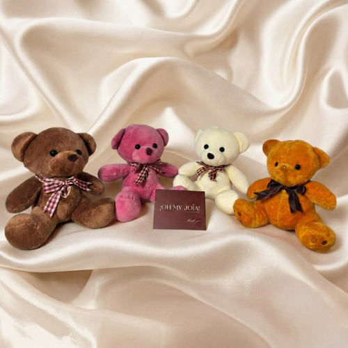 BOX AMOR REAL | BAÑO ORO 18K (Brazalete + Oso)