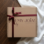 BOX SCENCIA | BAÑO ORO 18K (Collar+oso)