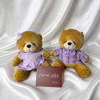 BOX SCENCIA | BAÑO ORO 18K (Collar+oso)