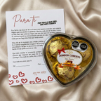 BOX AMOR REAL | BAÑO ORO 18K (Brazalete + Oso)